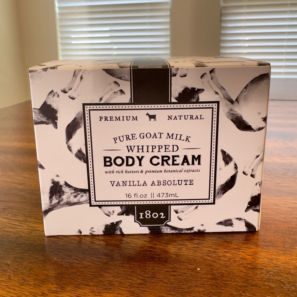 BEEKMAN 1802 Pure Goat Milk Whipped Body Cream - Vanilla Absolute